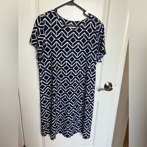 Jude Connolly XL navy SS dress Perfect for summer or transition to fall